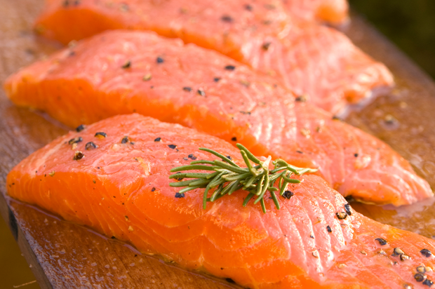 Salmon and other fatty fish